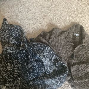 2 j Jill long cardigans